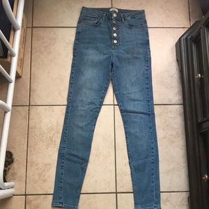 Forever 21 High Rise Skinny Jeans